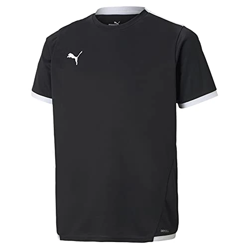 Limited-time offer: PUMA Unisex Kids teamLIGA Jersey Jr Shirt, Puma Black-puma White, 152 from 15.00 GBP to 12.75 GBP (save 15%)