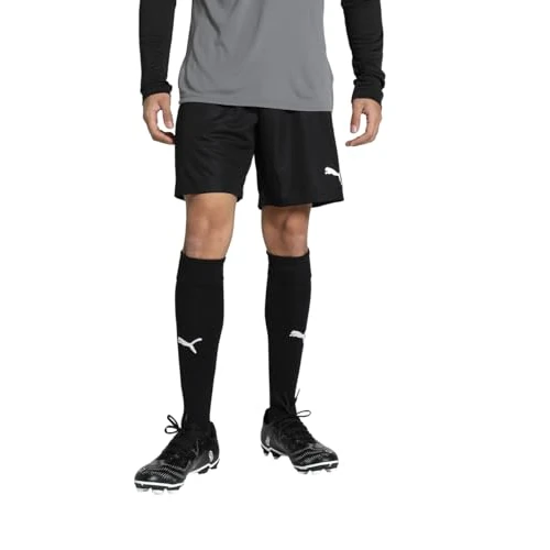 PUMA Homme Teamliga Casual Shorts, Noir/Blanc, S EU