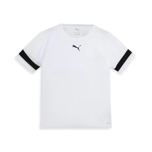 Limited-time offer: PUMA Unisex Kids Teamrise Jersey Jr Shirt, Puma White-puma Black-puma White, 164 UK from 10.20 GBP to 10.20 GBP (save 0%)