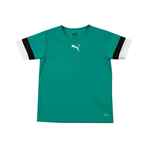 Limitiertes Angebot: PUMA Unisex Kinder Teamrise Jersey Jr Shirt, Pepper Green-puma Black-puma White, 176 EU von 14.95 EUR auf 9.49 EUR (Spare 37%)