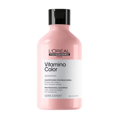 Offre limitée : L'Oréal Professionnel, Shampoing Fixateur de Couleur, Cheveux Colorés & Méchés en Manque d'Éclat, Anti Oxydant, Protège & Sublime la Couleur, Nutrition & Douceur, Vitamino Color, Serie Expert, 300ml de 19.47 € à 19.47 € (0.00% de remise)