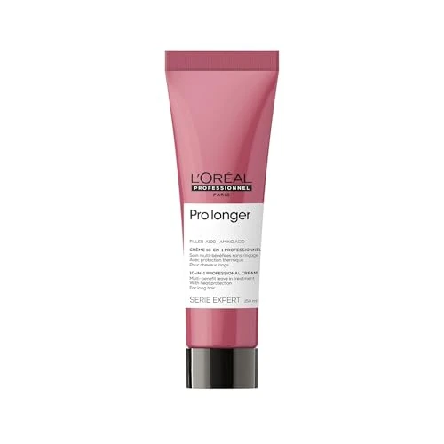 Zeitlich begrenztes Angebot: L'Oréal Professionnel Pflegende Leave-In Creme für langes und dünnes Haar, Mit Filler A-100, Serie Expert, Pro Longer Leave-In, 150 ml von 26.70 € auf 16.99 € (36% Rabatt)