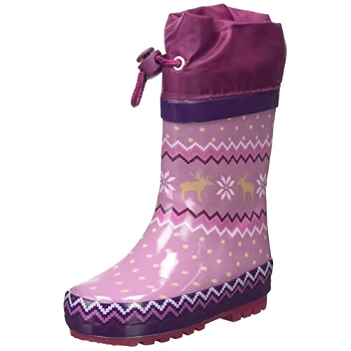 Offerta a tempo: Playshoes Stivali Imbottiti In Gomma, Stivali Imbottiti In Gomma Unisex - Bambini e ragazzi, Viola Norvegese, 20 EU - 0.00% da 25.90 € a 25.90 €
