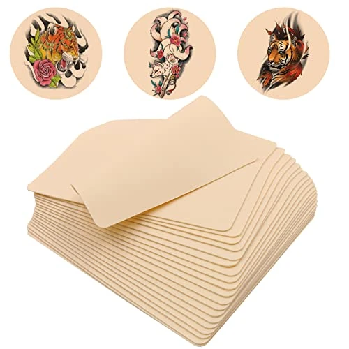 Offerta a tempo: 12 Pezzi Pelle Sintetica Tattoo, Rayyl Pelle Finta per Tatuaggii 19x14.3cm - 0.00% da 13.99 € a 13.99 €