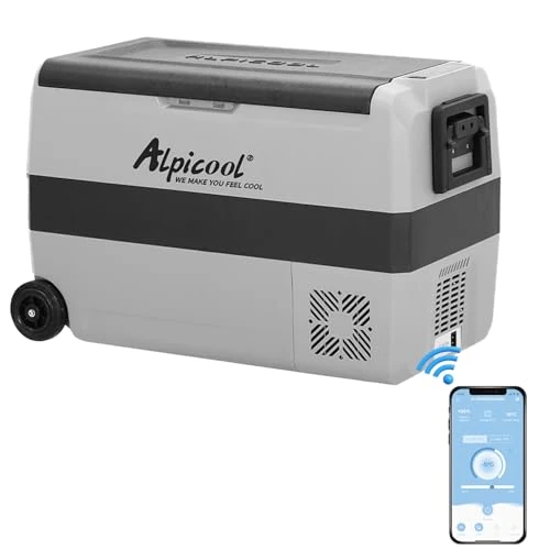 Oferta limitada: Alpicool T50 50 litros Nevera portátil 12 V 24 V congelador, pequeño congelador para coche, camping, camión, barco y enchufe con puerto USB de 269.99 € a 269.99 € (ahorro 0.00%)