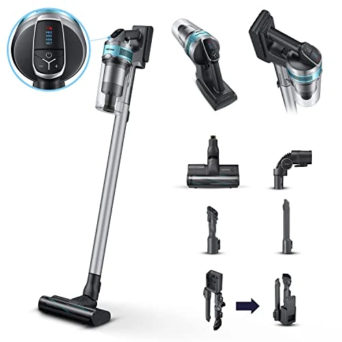 Samsung Aspirazione VS20T7531T1/ET, Samsung Jet 75 Turbo, Silber Schwarz, 4 accessori