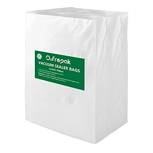 Offre limitee: O2frepak 200 Sacs 15x25cm Sacs Machine Sous Vide Alimentaire,sans BPA et LFGB Sac de Congelation Sous Vide,Compatible Avec n'importe Quelle Scelleuse Sous Vide de 27.99 EUR a 25.26 EUR (economie 10%)