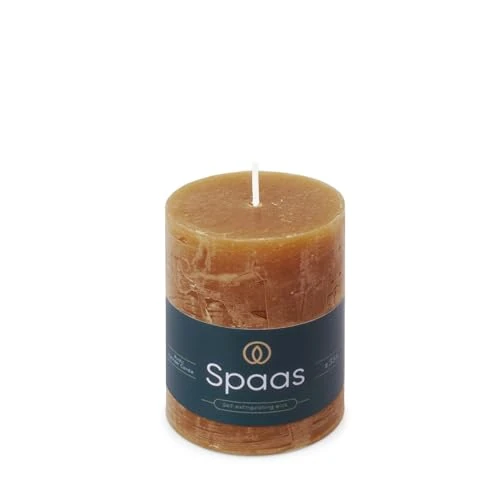 Oferta limitada: Spaas Vela pilar rústica 70/95 mm 35 h, coñac de 3.35 EUR a 3.35 EUR (ahorro 0%)