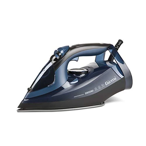 Offre limitee: Girmi ST6204 Fer à repasser à vapeur 2800 W, coup de vapeur 140 g, réservoir 380 ml, plaque inox avec boutonnière sauteuse, repassage à sec et à vapeur, même verticalement de 44.90 EUR a 19.99 EUR (economie 55%)