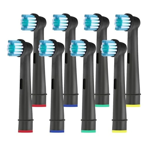 Offerta a tempo: Testine Spazzolino Elettrico Compatibile Con Oral B Spazzolini Elettrici Ricaricabile — 10% da 8,99 € a 8,11 €