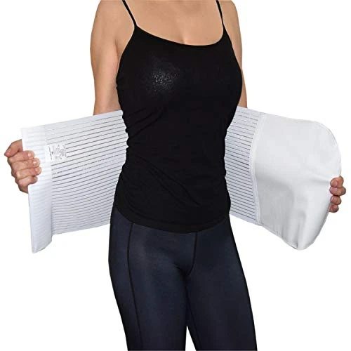 Zeitlich begrenztes Angebot: BODYPERFECT Postpartum buikwrap Bauchgurt Nach op Verstelbaar Rückbildungsgürtel Nach Geburt Kaiserschnitt Schwangerschaft Bauchgurt mit Rückenunterstützung Unisex 28 cm (Weiß, M) von 34.99 € auf 34.99 € (0.00% Rabatt)