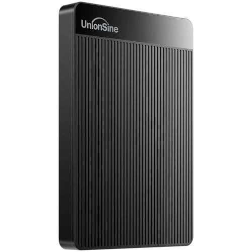 Offre limitée : UnionSine Disque Dur Externe Portable 250Go Ultra-Mince 2.5" USB 3.0, SATA, Stockage HDD pour PC, Mac, Ordinateur de Bureau, Ordinateur Portable, Wii U, Xbox, PS4 (Noir) HD2510 de 72.99 € à 28.99 € (60.28% de remise)