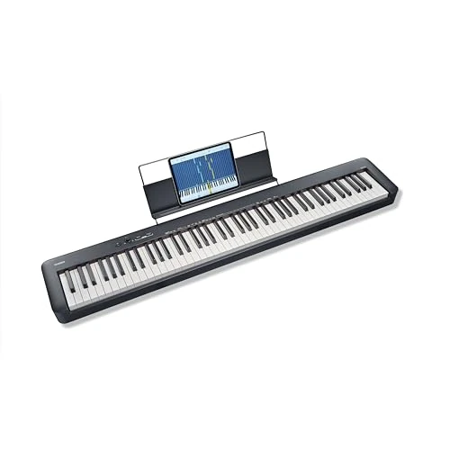Offerta a tempo: Casio CDP-S110BK Pianoforte digitale con 88 tasti pesati, 10 suoni, nero - 33% da 469.00 € a 316.00 €
