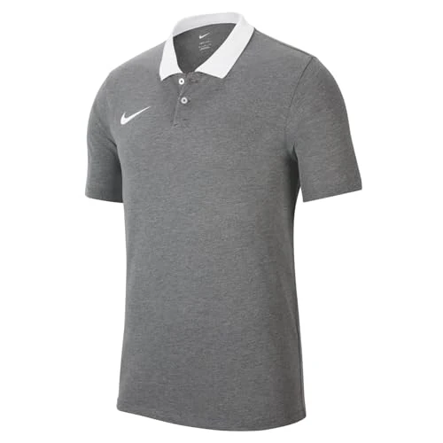 Limited-time offer: Nike CW6933-071 M NK DF PARK20 Polo SS Polo Shirt Men's Charcoal Heathr/HTR/White/White Size M from 23.38 £ to 23.38 £ (save 0.00%)