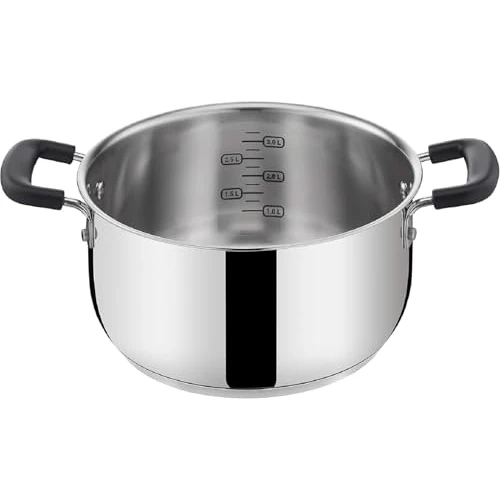 Begrenztes Angebot: Lagostina Praktischer Kochtopf mit 2 Griffen für Induktion, grau, 20 cm, Stahl 18/10 von 42.13 EUR auf 42.13 EUR (Rabatt 0%)