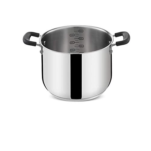 Oferta limitowana: Lagostina Praktyczna Rondel wysoki 2 uchwyty do indukcji, szary, 22 cm, stal 18/10 z 250.34 zł na 250.34 zł (oszczędź 0.00%)