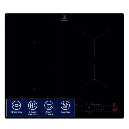 Offre limitée : Electrolux LIL63443 Plaque de cuisson à induction 60 cm 4 zones Bridge de 510.90 € à 510.90 € (0.00% de remise)