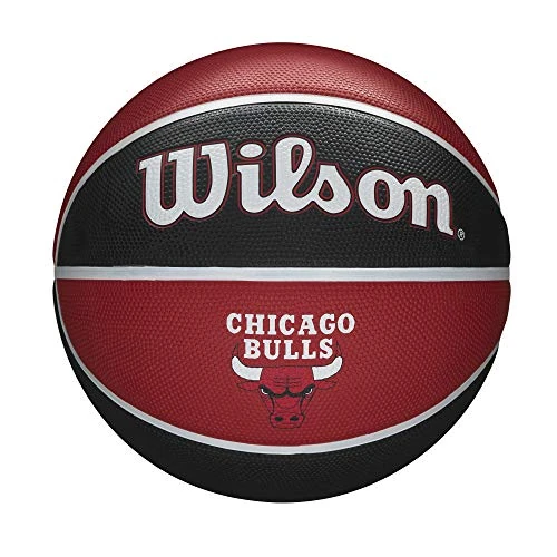 Tijdelijke aanbieding: Wilson Basketbal, NBA Team Tribute Model, CHICAGO BULLS, Outdoor, Rubber, Maat: 7 van 30.97 € naar 30.97 € (0.00% korting)