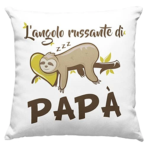 Cojín de 40 x 40 cm con diseño de El ronce, ideal como regalo de Navidad, regalo de cumpleaños, con relleno (blanco 3, 40_x_40_cm)