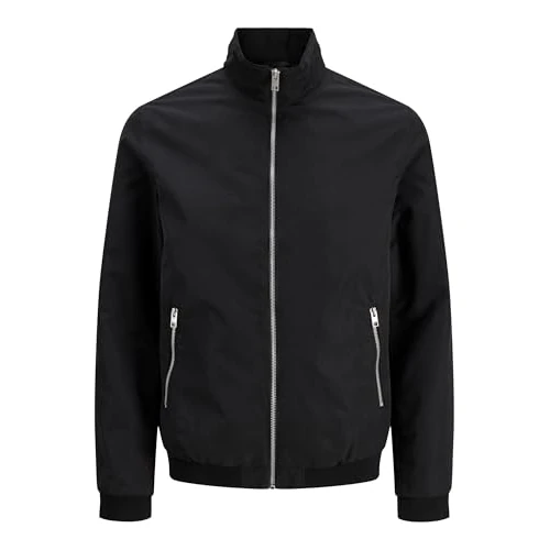 Jack and Jones męska kurtka bomberka, Czarny, L