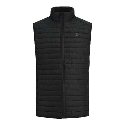 Zeitlich begrenztes Angebot: JACK & JONES Herren Jjemulti Body Warmer Collar Noos Jacke, Schwarz, XL EU von 49.99 € auf 31.99 € (36% Rabatt)