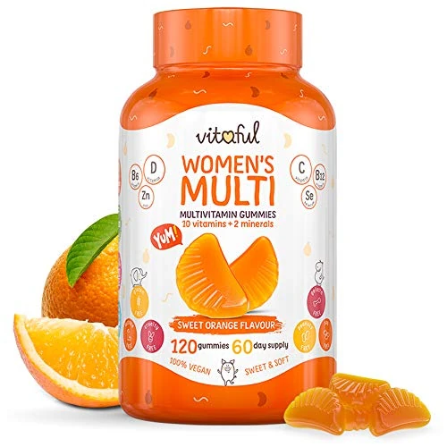 Offerta a tempo: VITAFUL Multivitaminico Donna in Gommose - Supporta il Sistema Immunitario e Aumenta l’Energia - 13 Vitamine con Zinco e Selenio - 120 Gommose (Scorta per 2 Mesi) — 22% da 23,00 € a 17,99 €