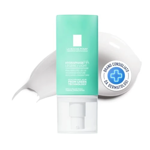Offerta a tempo: La Roche-Posay, Hydraphase HA, Crema Idratante Leggera, Rimpolpa e Dona Luminosità, Arricchita con Acido Ialuronico di Origine Naturale, per Pelli Sensibili e Disidratate, da Normali a Miste, 50 ml - 21% da 28.85 € a 22.70 €