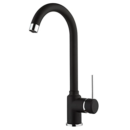 Oferta limitowana: AM10022NR bateria kuchenna - jednootwór - czarny matowy z 258.73 zł na 258.73 zł (oszczędź 0.00%)
