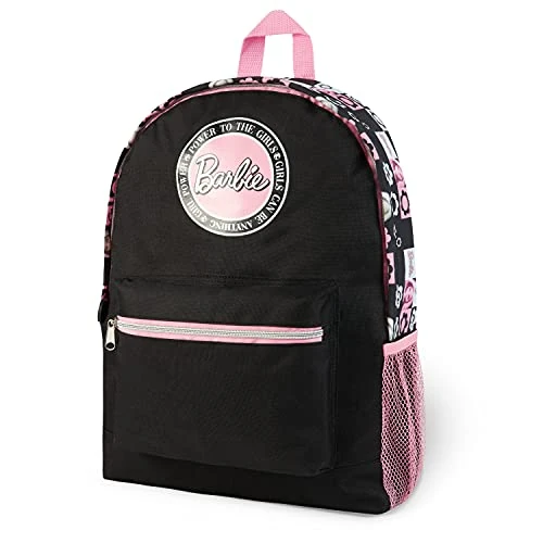 Offerta a tempo: Barbie Zaino Scuola Bambina, Zainetto Bimba (Nero/Rosa) - 0.00% da 11.33 € a 11.33 €
