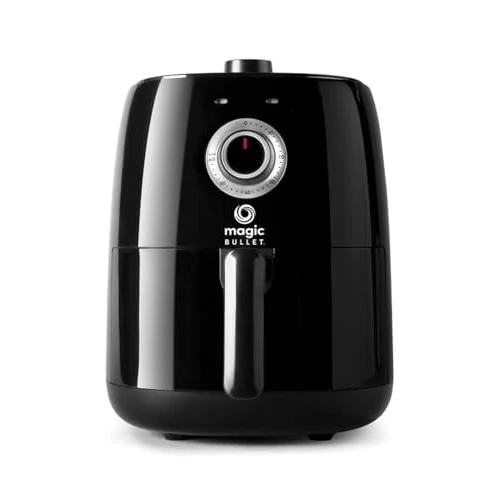 Tijdelijke aanbieding: Magic Bullet heteluchtfriteuse met een inhoud van 2,5 liter, temperatuur 80°-200°, 1300W zonder olie, compacte heteluchtfriteuse, zwart, MBA021B van 69.99 € naar 69.99 € (0.00% korting)