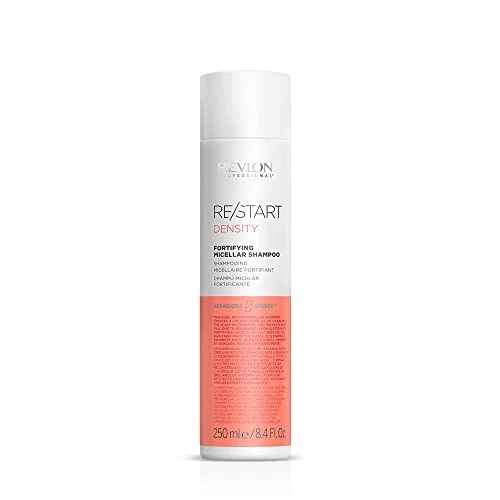 Offerta a tempo: Revlon Professional RE/START Density Fortifying Micellar Shampoo, Shampoo Micellare, Shampoo Anti Caduta, Shampoo Idratante e Fortificante, 250ml - 13% da 15.90 € a 13.88 €
