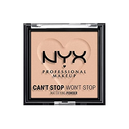 Oferta limitada: NYX Professional Makeup Can't Stop Won't Stop Polvos Matificantes, Acabado Mate, Tono Medium de 11.68 EUR a 11.68 EUR (ahorro 0%)