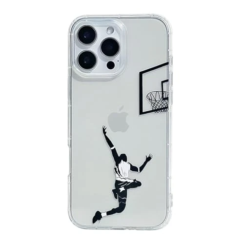 Keyihan Pokrywa Kompatybilny z iPhone 11 Pro Max 6,5 cala Case z grać w koszykówkę układ wzory odporne na wstrząsy przezroczysty elastyczny miękki TPU silikonowe 360 Stopni Ochronne Case
