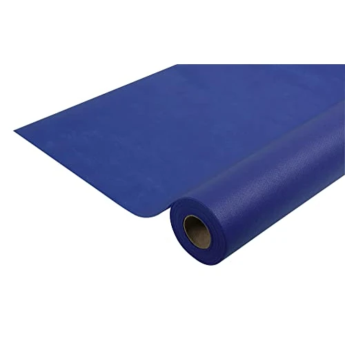 Offerta a tempo: Pro Nappe - Cod. R785046I - Tovaglia monouso in tessuto non tessuto Spunbond - Rotolo 1,20 x 50 Mt - Materiale antistrappo, idrorepellente e facile da pulire - Blu navy - 34% da 59.39 € a 39.21 €