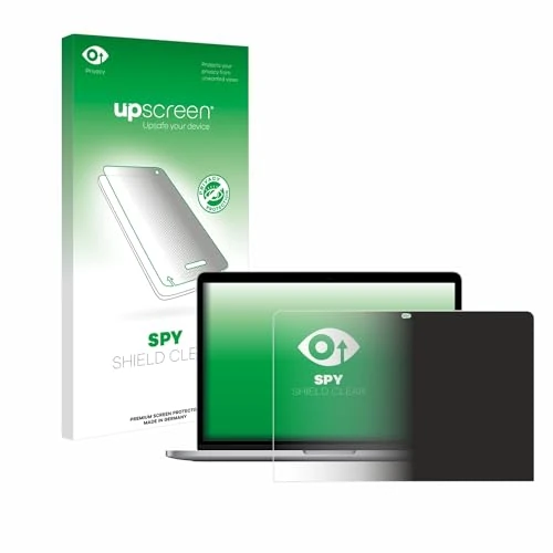 Limitiertes Angebot: upscreen Anti-Spy Blickschutzfolie für Apple MacBook Pro M1 13" 2020 Made in Germany, Privacy Displayschutz-Folie [Sichtschutz, Blaulichtfilter] von 45.79 EUR auf 38.91 EUR (Spare 15%)