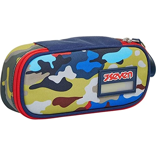 Offre limitee: Seven Trousse à Crayons - Trousse à Stylos, Multicolore, Boîte à Papeterie, Trousse à Stylos pour Adolescents et Adolescentes, Parfait pour les Fournitures Scolaires, Bleu, Camo Stains de 16.86 EUR a 16.86 EUR (economie 0%)