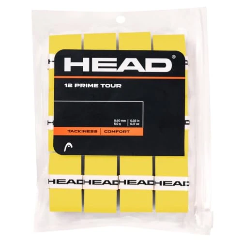 Oferta limitada: HEAD Unisex Adult 12 Prime Tour Tenis, Color Amarillo, Talla única de 25.00 EUR a 24.37 EUR (ahorro 3%)
