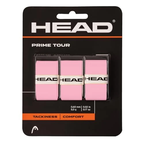 Blister 3 Pcs. Overgrip Head Prime Tour Rosa