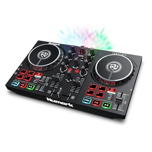 Offre limitée : Numark Party Mix II Platine DJ avec Lumières LED, Carte Son et Table de Mixage, avec Serato DJ Lite pour Mac et Win OS de 98.00 EUR à 98.00 EUR (remise 0%)