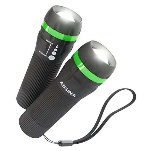 Offre limitée : greate ABSINA mini lampe de poche LED fonctionnant à piles | Lot de 2 - Lampe torche enfant avec 60 lumens & portée 110m - poche, mini, lampes pour enfants, petite led de 11.99 € à 11.99 € (0.00% de remise)