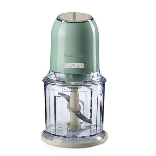 Limited-time offer: Ariete 438/04 Vintage Mini Chopper, 400W, 600ml Graduated Beaker, 2 Speeds, Stainless Steel Blades, Green from 39.99 GBP to 39.99 GBP (save 0%)