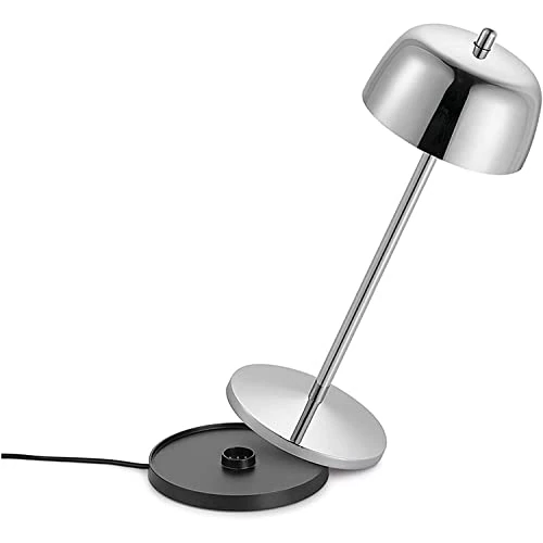 Oferta limitada: LVL THETA Lámpara de Mesita Noche Inalámbrica Recargable - Luz LED Regulable para Escritorio et Salon - 2700 - 4000K, 9-24h (Plateado) de 89.66 € a 89.66 € (ahorro 0.00%)
