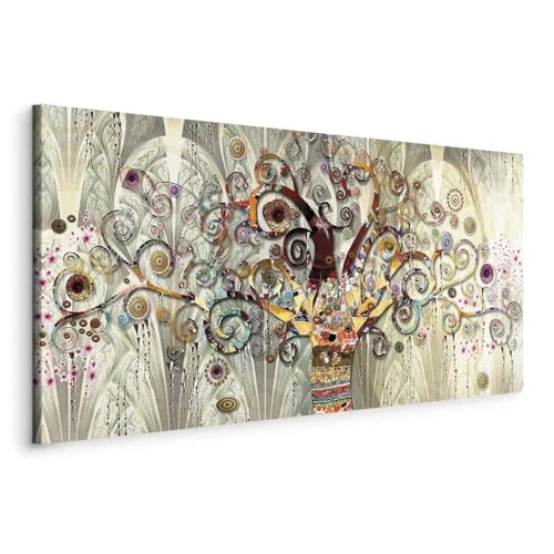 Offre limitée : murando - Tableau Gustav Klimt 80 x 40 cm - 1 pièce Impression sur toile en TNT XXL Peintures Modernes Murale Moderne Graphiques Décoration Murale pour Salon Arbre de Vie Reproduction l-A-0033-b-a de 45.98 EUR à 36.99 EUR (remise 19%)