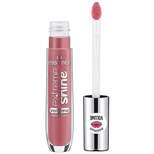 Limitiertes Angebot: essence cosmetics extreme shine volume lipgloss, Lip Gloss, Nr. 09 Shadow Rose, nude, strahlend frisch, glänzend, transluzent, vegan, ölfrei, ohne Alkohol (5ml) von 2.25 EUR auf 2.25 EUR (Spare 0%)