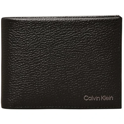 Limited-time offer: Calvin Klein Men Wallet Warmth Bifold 5 CC W/Coin Large, Black (Ck Black), One Size from 65.00 GBP to 45.00 GBP (save 31%)