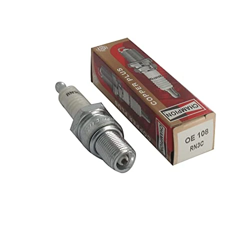 Offerta a tempo: CHAMPION – Candela di accensione Champion RN3C – durevole e affidabile – Pezzo di ricambio di alta qualità – equivalente NGK BR8ES - 19% da 13.31 € a 10.83 €