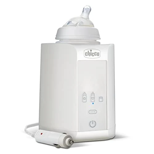 Limited-time offer: Chicco Household and Travel Bottle Warmer with 2 Programs and Auto Shut-Off, Heats Suitable Temperature, Baby Food Warmer, Suitable for Jugs, 110W, White from 42.93 GBP to 42.93 GBP (save 0%)