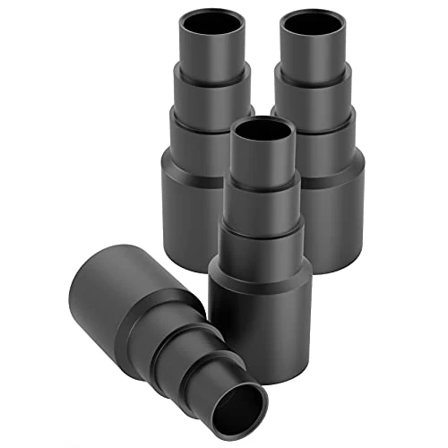 Zeitlich begrenztes Angebot: 4 Stück Schlauchadapter universal - Staubsaugeradapter - Reduzierstück | Absaugadapter - Staubsaugerschlauch Anschluß - kompatibel mit Bosch, Makita, Kärcher - 21mm bis 35mm - PVC von 14.99 € auf 14.99 € (0.00% Rabatt)