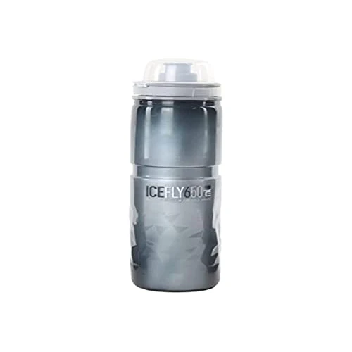 Oferta limitada: ELITE Ice Fly 650ml Ahumado – Botella térmica ciclismo – Mantiene frío 2.5h – Doble pared – Sin BPA de 17.50 € a 14.99 € (ahorro 14%)