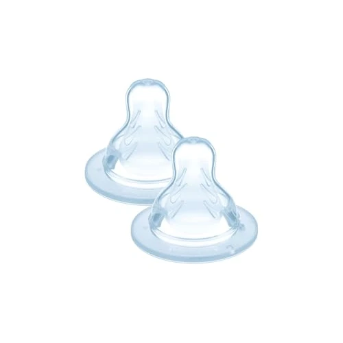 Limited offer: MAM Set of 2 X Size Teats Extra Fast Flow for Baby Feeding, SkinSoft Silicone, 6+ Months from 9.95 EUR to 9.95 EUR (save 0%)